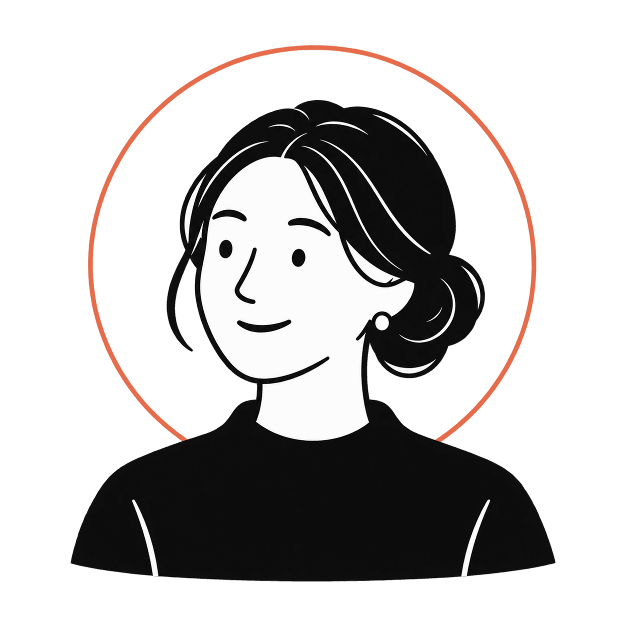 Illustrated portrait of Sam